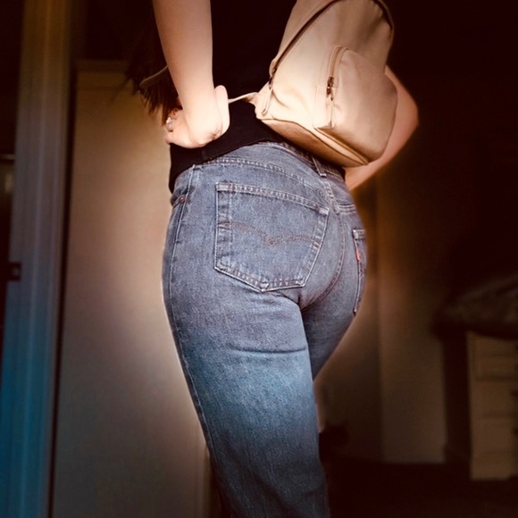 Black Levi Jeans Vintage Levis - Picture 6 of 7